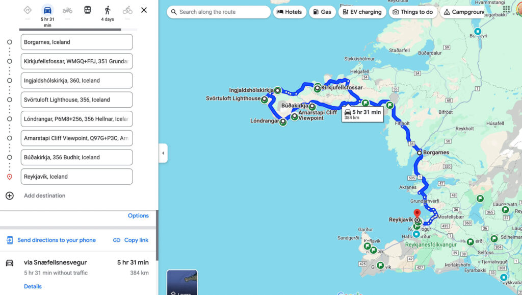 Day 10 Iceland Driving Tour: Snaefelsness Peninsula